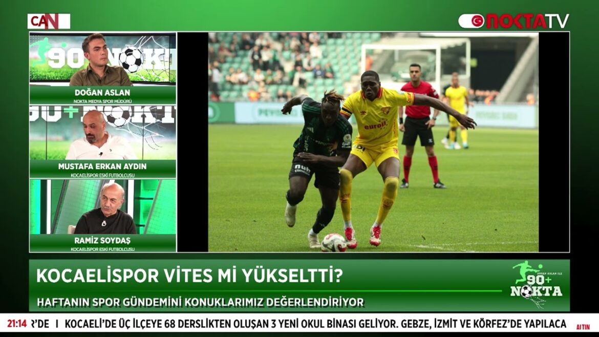 Kocaelispor Vites Mi Yükseltti? | Doğan Aslan ile 90+Nokta | 20.04.2026 @NoktaTV