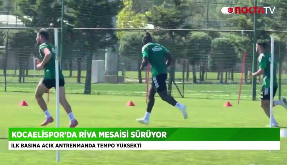 Kocaelispor'da Riva Mesaisi Sürüyor: İlk Basına Açık Antrenmanda Tempo Yüksekti 8 Temmuz 2026 @NoktaTV